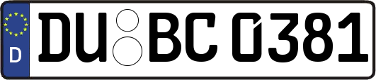 DU-BC0381