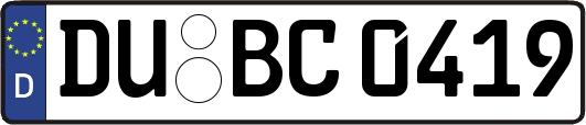 DU-BC0419