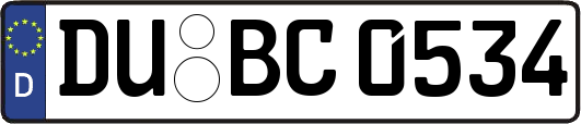 DU-BC0534