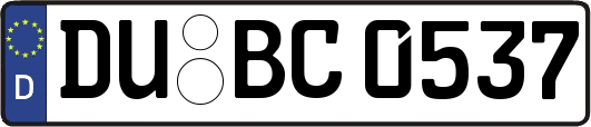 DU-BC0537