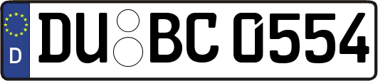 DU-BC0554