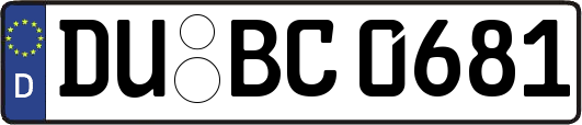 DU-BC0681