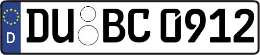 DU-BC0912