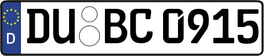 DU-BC0915