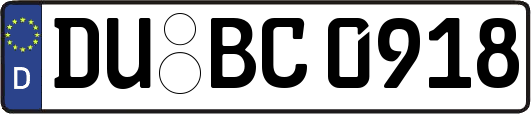 DU-BC0918