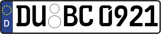 DU-BC0921