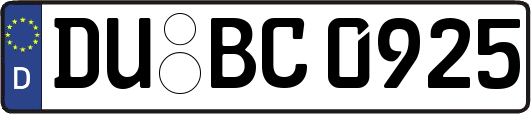 DU-BC0925