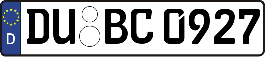 DU-BC0927