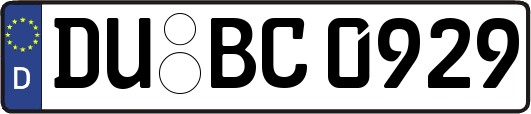 DU-BC0929