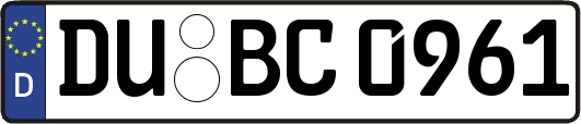 DU-BC0961