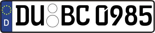 DU-BC0985