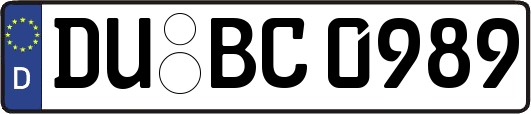 DU-BC0989