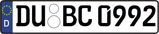 DU-BC0992