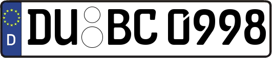DU-BC0998