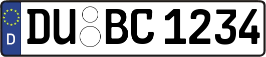 DU-BC1234