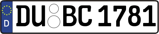 DU-BC1781