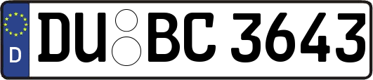 DU-BC3643