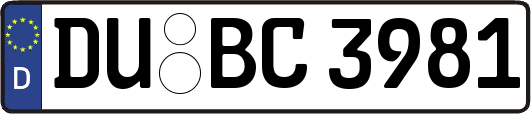 DU-BC3981