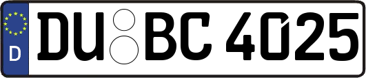 DU-BC4025