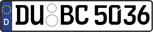 DU-BC5036