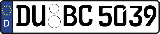 DU-BC5039