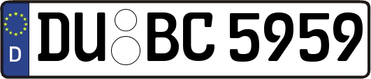 DU-BC5959