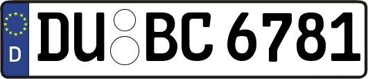 DU-BC6781