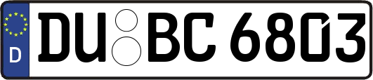 DU-BC6803