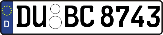 DU-BC8743