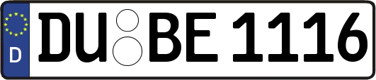 DU-BE1116