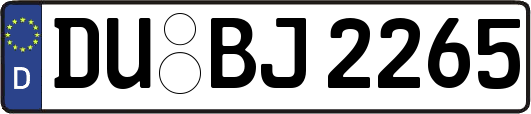 DU-BJ2265