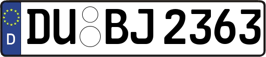 DU-BJ2363
