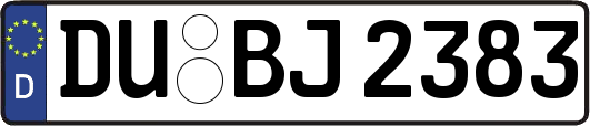 DU-BJ2383