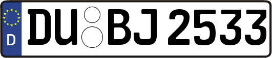 DU-BJ2533