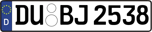 DU-BJ2538