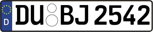 DU-BJ2542