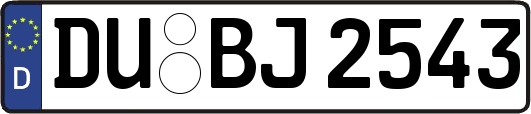 DU-BJ2543