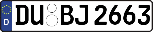DU-BJ2663