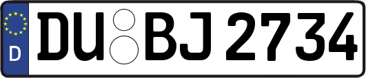 DU-BJ2734