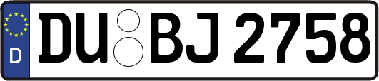 DU-BJ2758