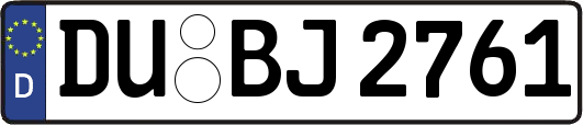 DU-BJ2761
