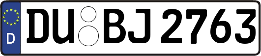 DU-BJ2763