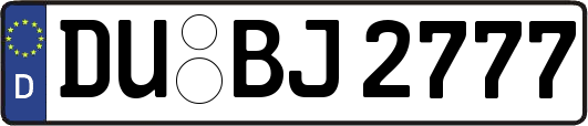 DU-BJ2777