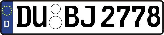 DU-BJ2778