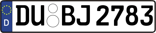 DU-BJ2783
