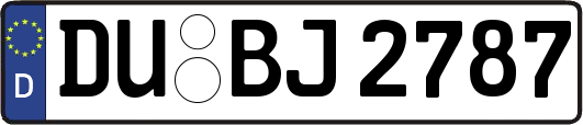 DU-BJ2787