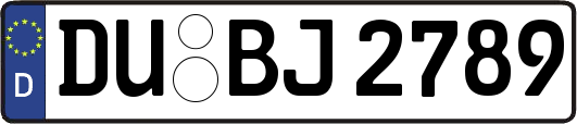 DU-BJ2789