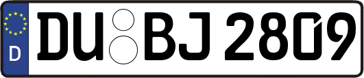 DU-BJ2809