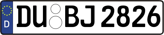 DU-BJ2826