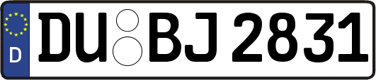 DU-BJ2831